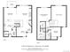 Detailed floor plan showcasing the layout of this property, including two floors with dimensions at 11705 W Stanford Ln, Morrison, CO 80465