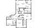 Upstairs floorplan showing bedrooms with walk-in closets, bathrooms, a laundry, and a loft at 887 Sundance Ln, Erie, CO 80516