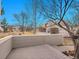 Back deck of house, gray and private at 9200 E Cherry Creek South Dr # 29, Denver, CO 80231