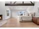 Spacious Primary suite boasts a fireplace, high ceilings, and large windows with a view at 245 Fair Pl, Boulder, CO 80302