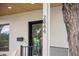 Close-up showcasing the house number '2844' along with the front porch at 2844 Quitman St, Denver, CO 80212
