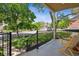 Inviting front porch featuring comfortable chairs and a serene view of the neighborhood street at 2844 Quitman St, Denver, CO 80212