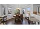 Dining area with a table and chairs near kitchen at 6817 S Webster St # C, Littleton, CO 80128