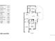 First floor floorplan illustrating layout, room dimensions, and spatial arrangement at 3071 S Truckee St, Aurora, CO 80013
