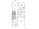 Detailed floor plan showcasing an open-concept living area, four bedrooms, two bathrooms, and an attached two-car garage at 9712 Cathay St, Commerce City, CO 80022