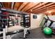 Unfinished basement is ready to be converted into a Gathering game room or home gym at 6624 S Sycamore St, Littleton, CO 80120