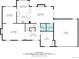 Detailed floor plan showing layout of first floor featuring living room, kitchen, Gathering room, and office at 6624 S Sycamore St, Littleton, CO 80120
