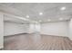 Spacious basement area showcasing durable floors and neutral walls providing a blank canvas for versatile use at 1843 S Pierson Ct, Lakewood, CO 80232