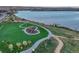 Lakeside park with playground and paths create an inviting atmosphere, providing scenic views and recreational opportunities at 3242 Waterfront Dr, Monument, CO 80132