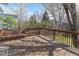 This wooden deck features wood rails and plenty of space for entertaining guests at 1838 Wilson Cir, Erie, CO 80516