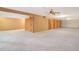 Spacious basement provides ample room for a variety of uses and activities at 2130 Frontier Ln, Franktown, CO 80116