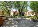 Community grounds with patio and seating areas providing a comfortable space for residents to gather at 1060 S Parker Rd # 36, Denver, CO 80231