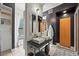 Contemporary bathroom featuring dual sinks, modern fixtures, and minimalist design at 2565 Champa St, Denver, CO 80205