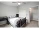 Bedroom with ceiling fan and natural light coming in from the window at 23405 E 5Th Pl # 201, Aurora, CO 80018