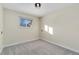 Spacious bedroom with neutral walls and grey carpeting at 14059 W 5Th Ave, Golden, CO 80401