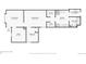 Floor plan showing a one-bedroom home layout at 3500 N Marion St, Denver, CO 80205