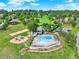 Enjoy this aerial of the resort-like amenities; pools, tennis, playground, and clubhouse! at 953 Gilia Dr, Golden, CO 80401