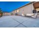 Spacious backyard featuring a shed, patio, and outdoor seating area, perfect for entertaining at 4213 Hickory Oaks St, Castle Rock, CO 80104