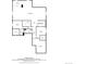 Basement floorplan featuring a rec room, wet bar, two bedrooms and storage at 4213 Hickory Oaks St, Castle Rock, CO 80104