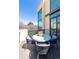 Cozy patio seating area offers scenic views and comfortable outdoor living at 5668 Red Fern Ct, Littleton, CO 80125