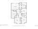 Second floor plan featuring bedrooms, bathrooms, and closet spaces at 3075 Greensborough Dr, Highlands Ranch, CO 80129