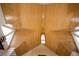 Close up of the vaulted wood ceiling with a geometric design at 13200 E 160Th Ave, Brighton, CO 80602