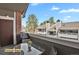 Enjoy the views from this balcony featuring a grill, table, and chairs at 14353 E 1St Dr # 302, Aurora, CO 80011