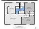 Floorplan of the home with bedroom, bathroom, basement, and recreation room dimensions at 7881 Kenwood St, Commerce City, CO 80022