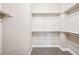 Walk-in closet with carpet and white shelving at 9777 W Stanford Ave, Denver, CO 80123