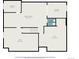 Detailed floor plan showing layout, dimensions, and room names at 22668 E Lake Pl, Centennial, CO 80015