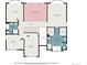 Second floor plan featuring 4 bedrooms, 3 bathrooms, hall, patio, walk in closets and primary bath at 22668 E Lake Pl, Centennial, CO 80015