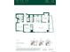 Detailed floor plan of a three-bedroom residence, highlighting room dimensions and layout at 525 18Th St # 1104, Denver, CO 80202