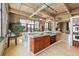 Bright and airy living room with open floor plan, concrete ceilings, and city views at 2000 Little Raven St # 4A, Denver, CO 80202