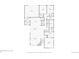 Detailed floor plan of the first floor featuring kitchen, living, and dining rooms at 10179 E 59Th North Pl, Denver, CO 80238