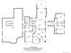 Detailed floor plan illustrating the layout of the home, including room dimensions and total area at 1518 Whitehall Dr, Longmont, CO 80504