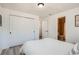 Spacious bedroom with en-suite bathroom access and closet at 4832 E Kentucky Ave # E, Denver, CO 80246