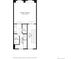 Upstairs floor plan of primary bedroom, bath and walk-in closet showing dimensions at 479 Josephine St, Denver, CO 80206