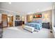 Serene primary bedroom with plush carpeting, neutral decor, and ample space at 479 Josephine St, Denver, CO 80206