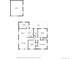 Detailed floor plan showcasing the layout of the house with garage and patio at 1227 Yost St, Aurora, CO 80011