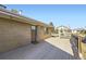 Exterior view of a deck with an exterior door at 951 Tennyson St, Denver, CO 80204
