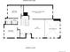 Upper floor plan featuring bedrooms, a bathroom, an unfinished storage area, and a loft at 19755 W 57Th Cir, Golden, CO 80403