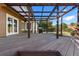 Large back deck with pergola, outdoor grill and yard view at 308 Oswego St, Aurora, CO 80010