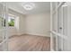 Office space featuring modern light fixture and natural light at 308 Oswego St, Aurora, CO 80010