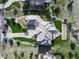 Bird's-eye view of a house showing its layout, including the backyard with trampoline and bocce court at 5409 Sedona Dr, Parker, CO 80134