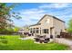 Large backyard with patio for entertaining at 133 Heritage Ave, Castle Rock, CO 80104