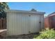 View of shed at 1641 Biscay Cir, Aurora, CO 80011