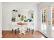 Cozy breakfast nook with an archway leading into the bright and comfortable Gathering room at 19428 E Crestridge Cir, Centennial, CO 80015