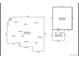 Detailed floor plan showcasing layout of first floor with living spaces, bedrooms, and second floor deck at 1628 14Th St # 6A, Denver, CO 80202