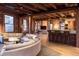 Spacious living area with exposed brick, modern furnishings and open floor plan at 1628 14Th St # 6A, Denver, CO 80202