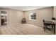 Finished basement bedroom area with adjacent office space, perfect for guests at 7004 S Addison Ct, Aurora, CO 80016
